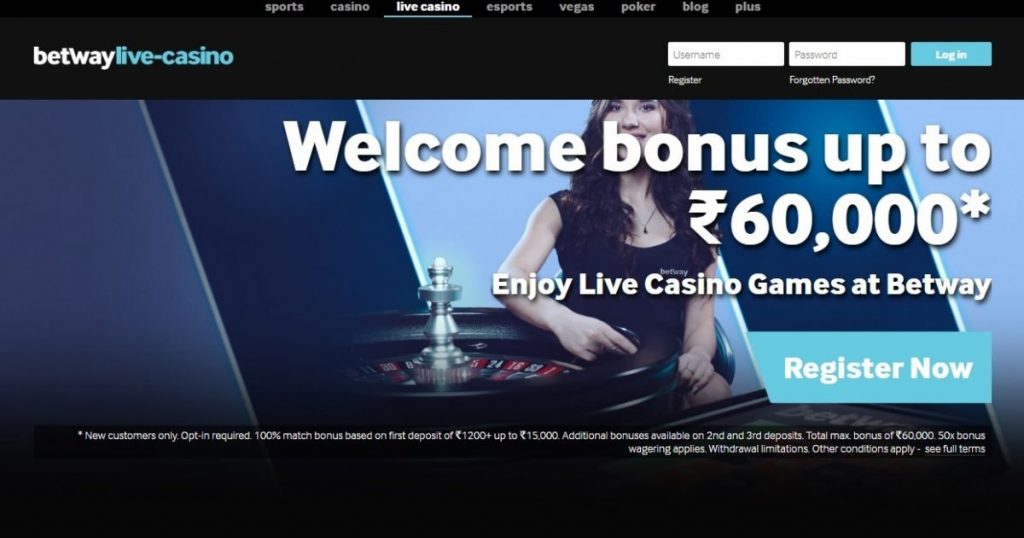 Betway India Welcome Bonus